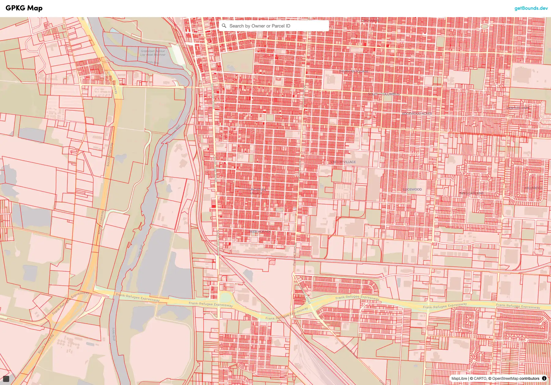 Geopackage Web Map